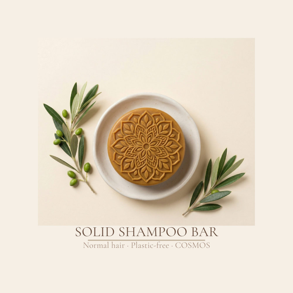 Lamazuna Solid Shampoo Bar — Normal Hair